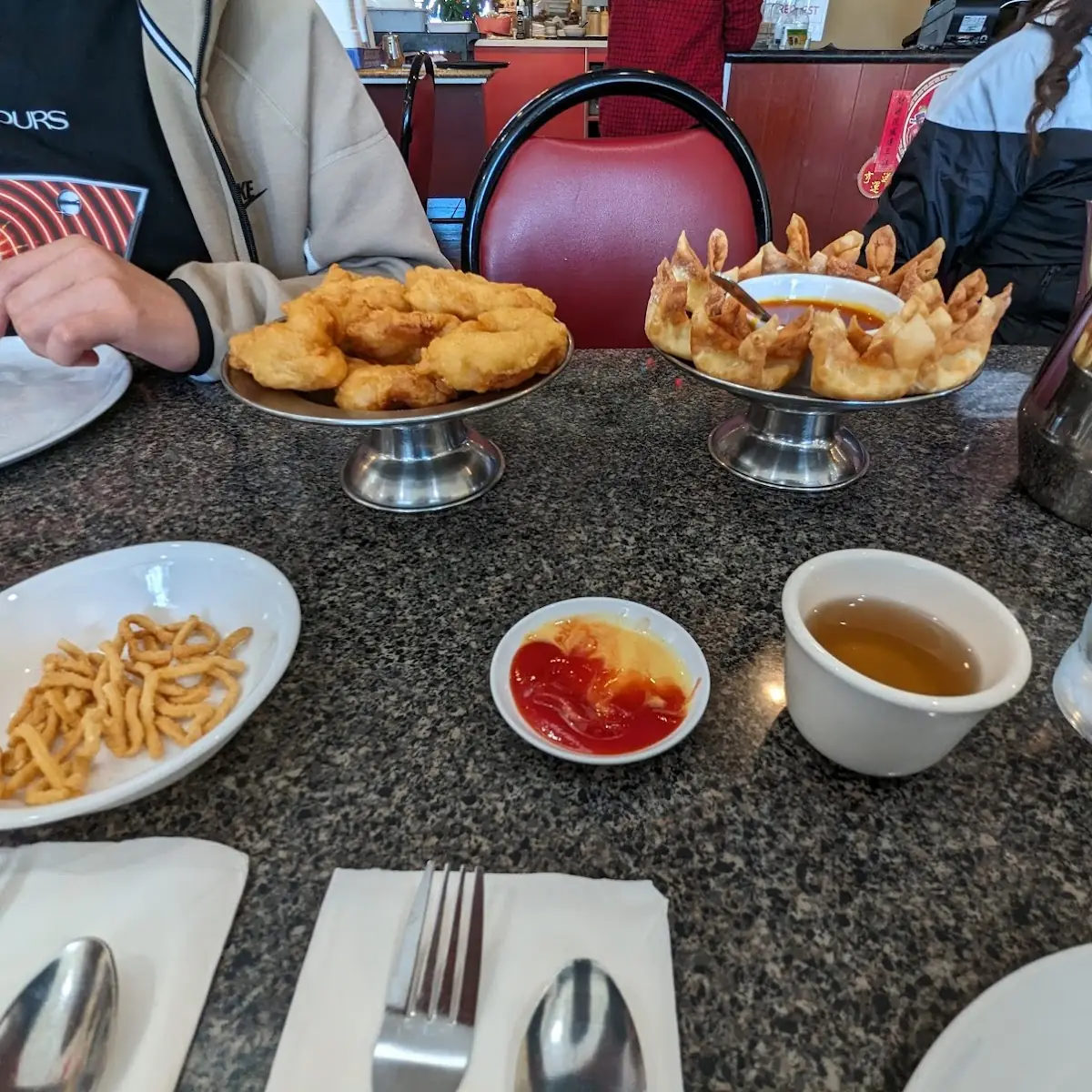 Fried Shrimp and Crab Rangoon
