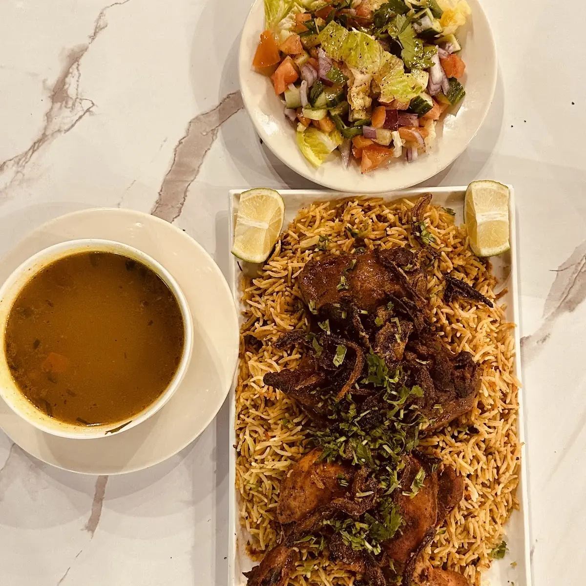 Roasted Chicken with Spiced Rice