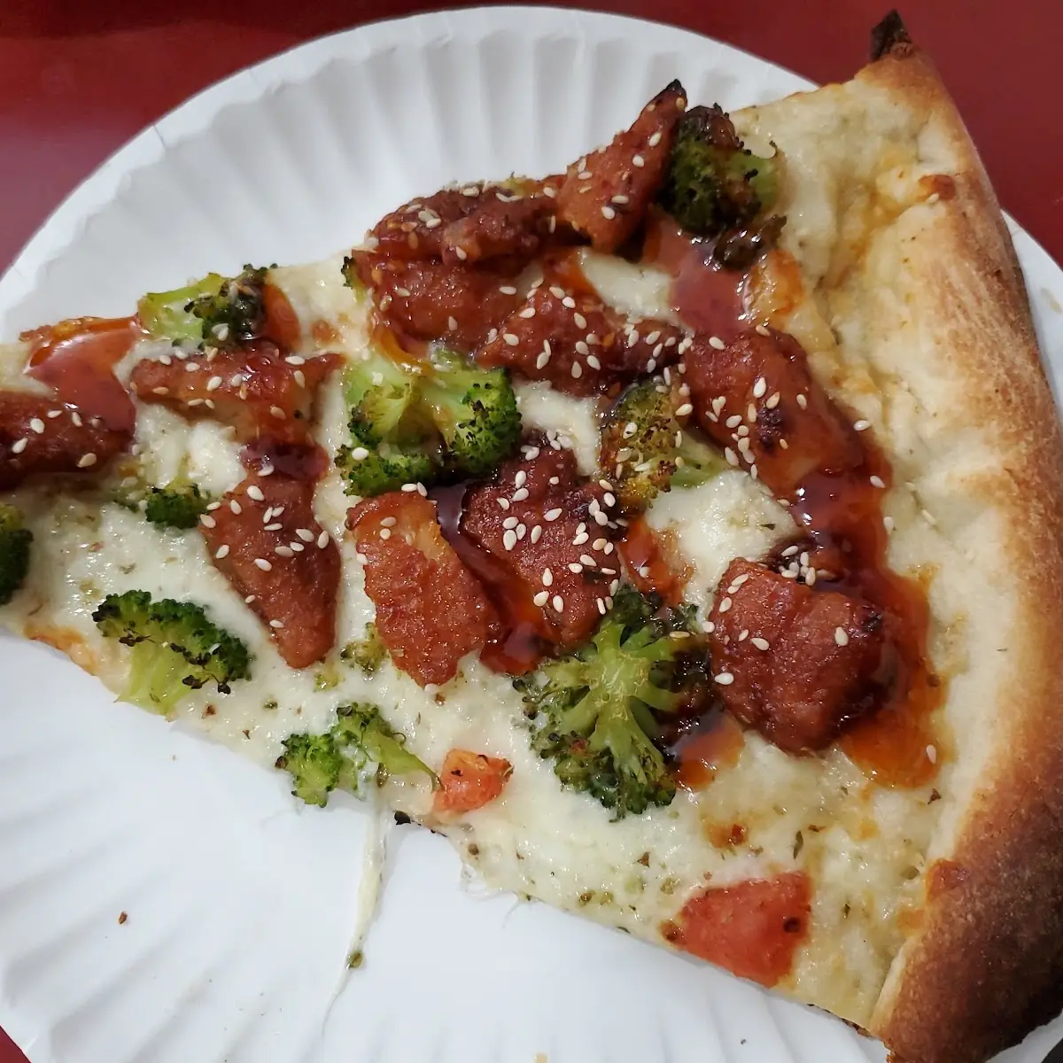 General TSO's Chicken Pizza