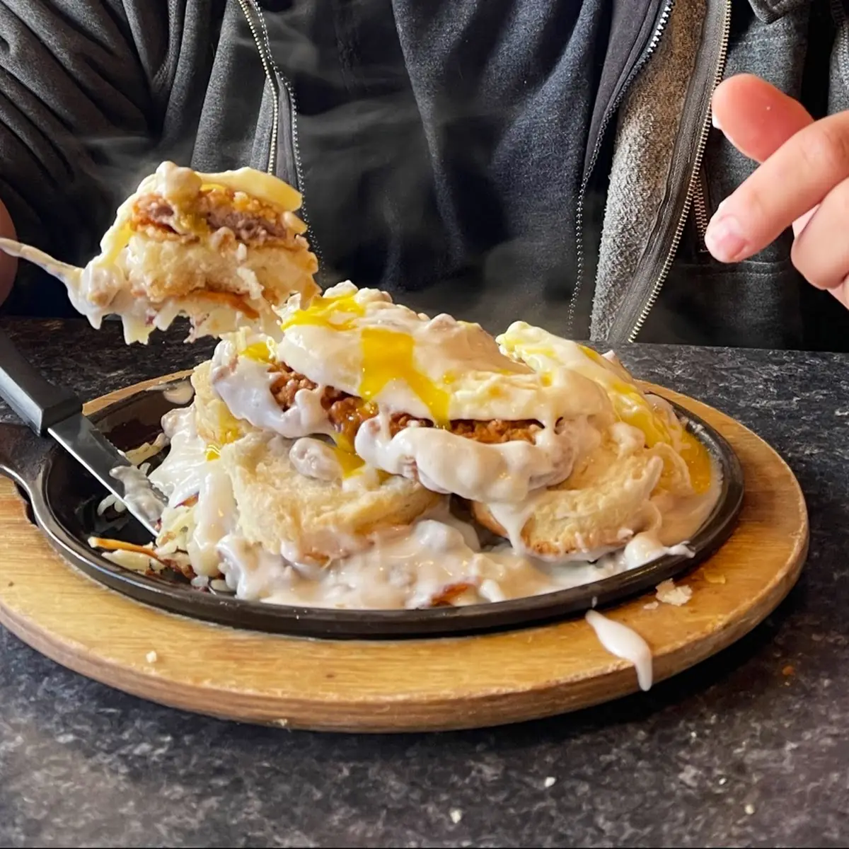 Chicken Fried Steak Skillet