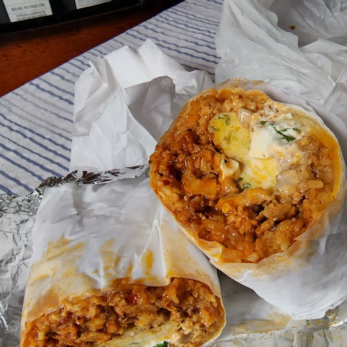 Chorizo Burrito