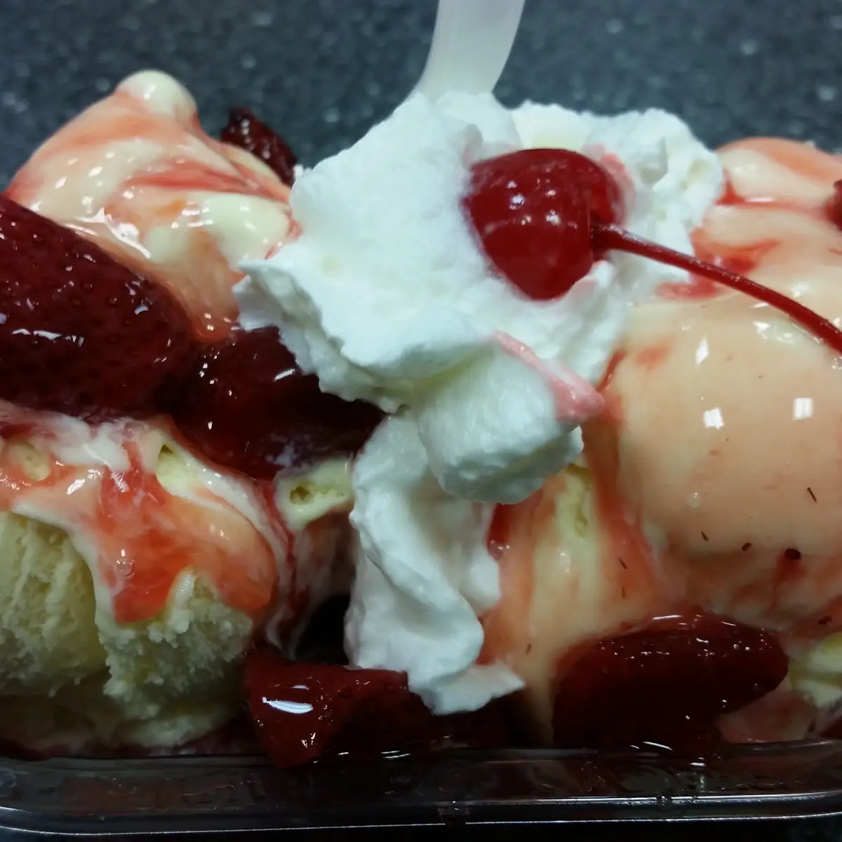 Strawberry Shortcake Sundae