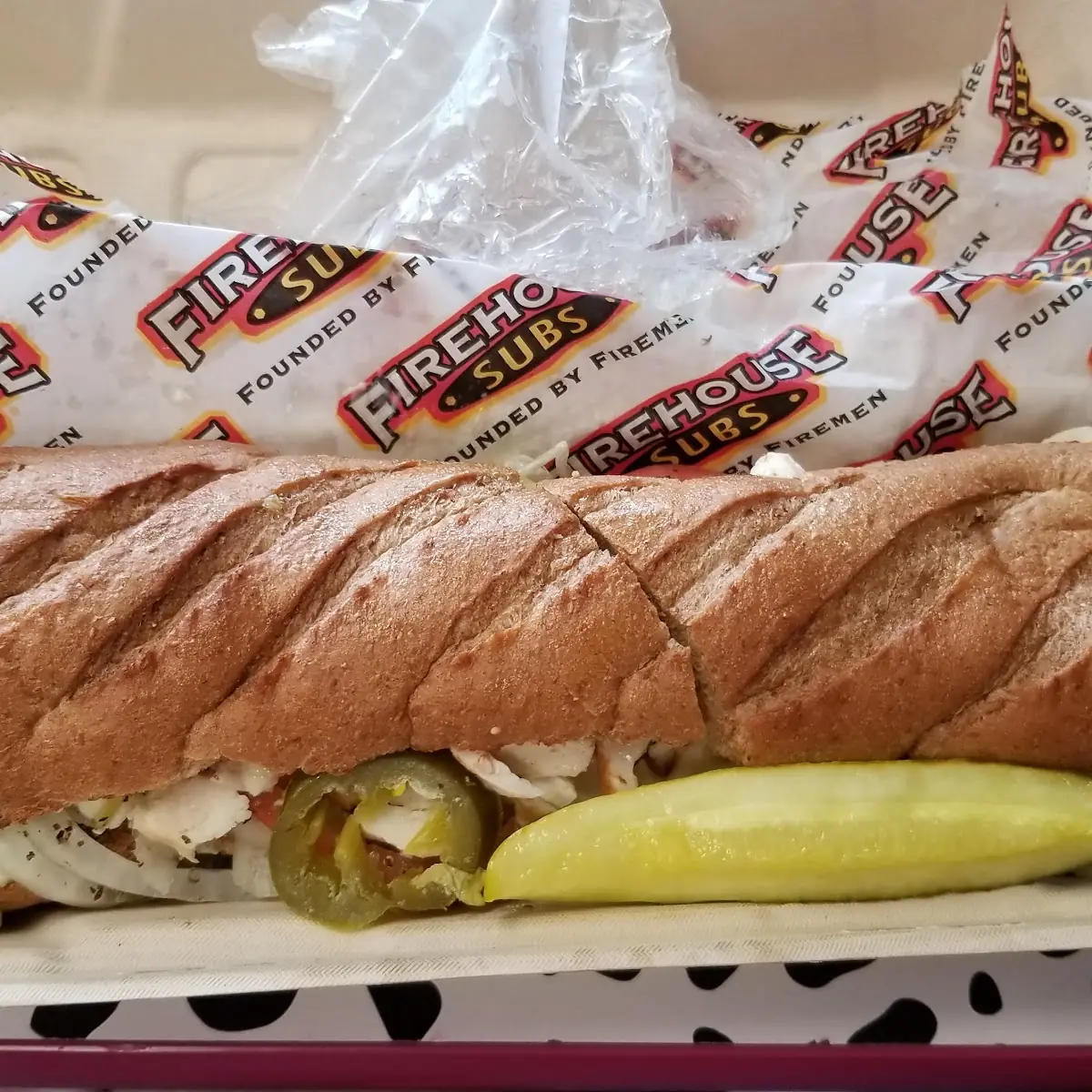 Firehouse Chicken Gyro Sub