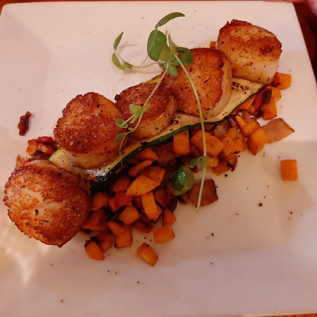 Seared Scallops