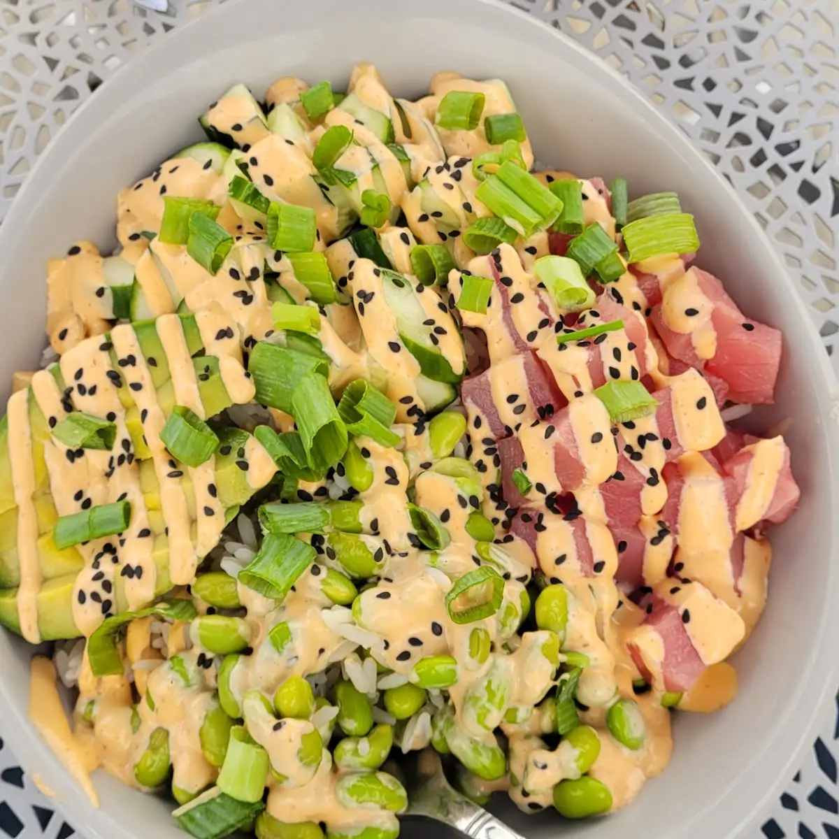 Ahi Tuna Poke Bowl