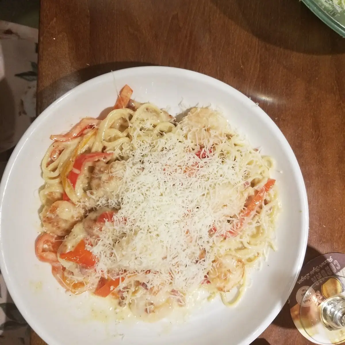 Chicken & Shrimp Carbonara