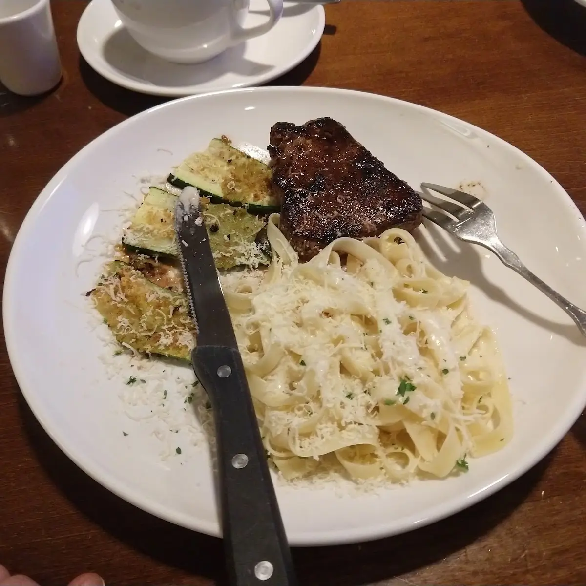 Steak Gorgonzola Alfredo