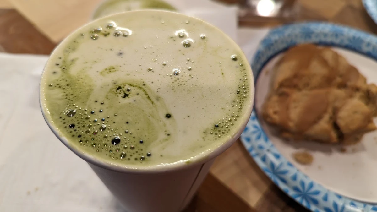 Matcha Latte Med