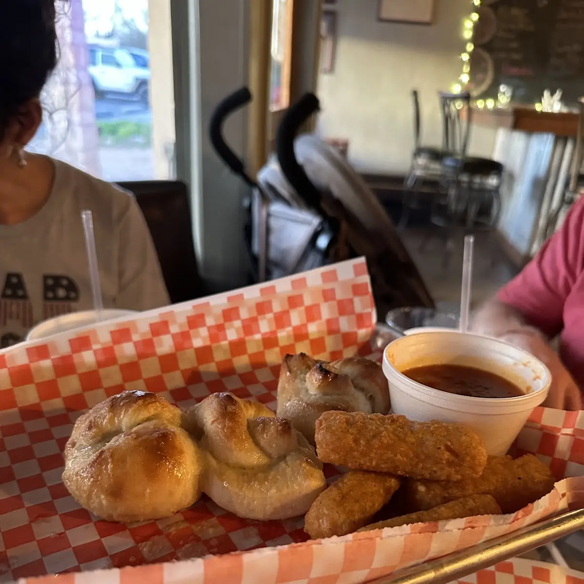 Cheese Sticks and Marinara Sauce