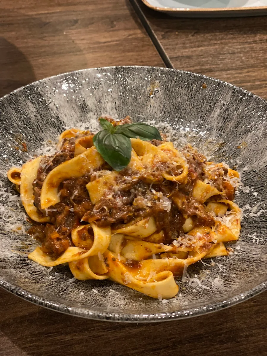 Fettuccini Bolognese, Mozzafiato @ Elite Gold Coast