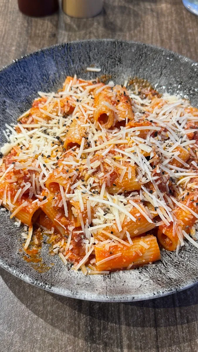Rigatoni Amatriciana, Mozzafiato @ Elite Gold Coast