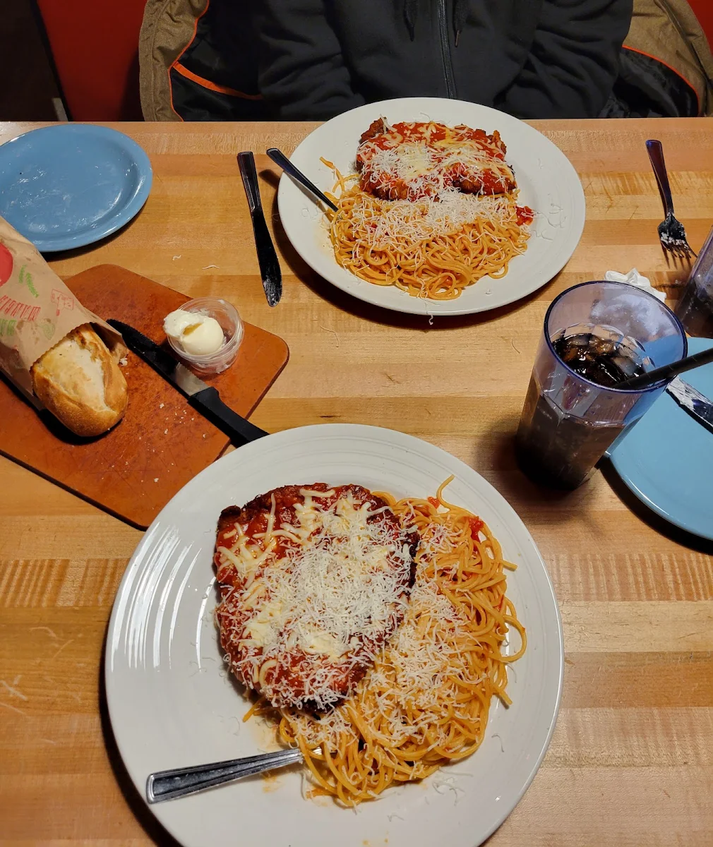 Junior Chicken Parmigiana, East Side Mario's