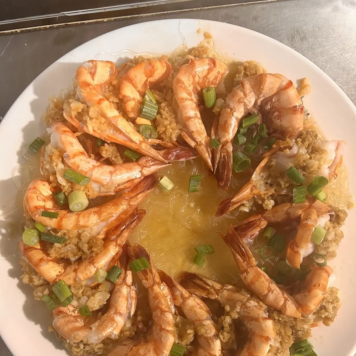 Hong Kong Style Deep Fried Shell on Shrimp w Garlic