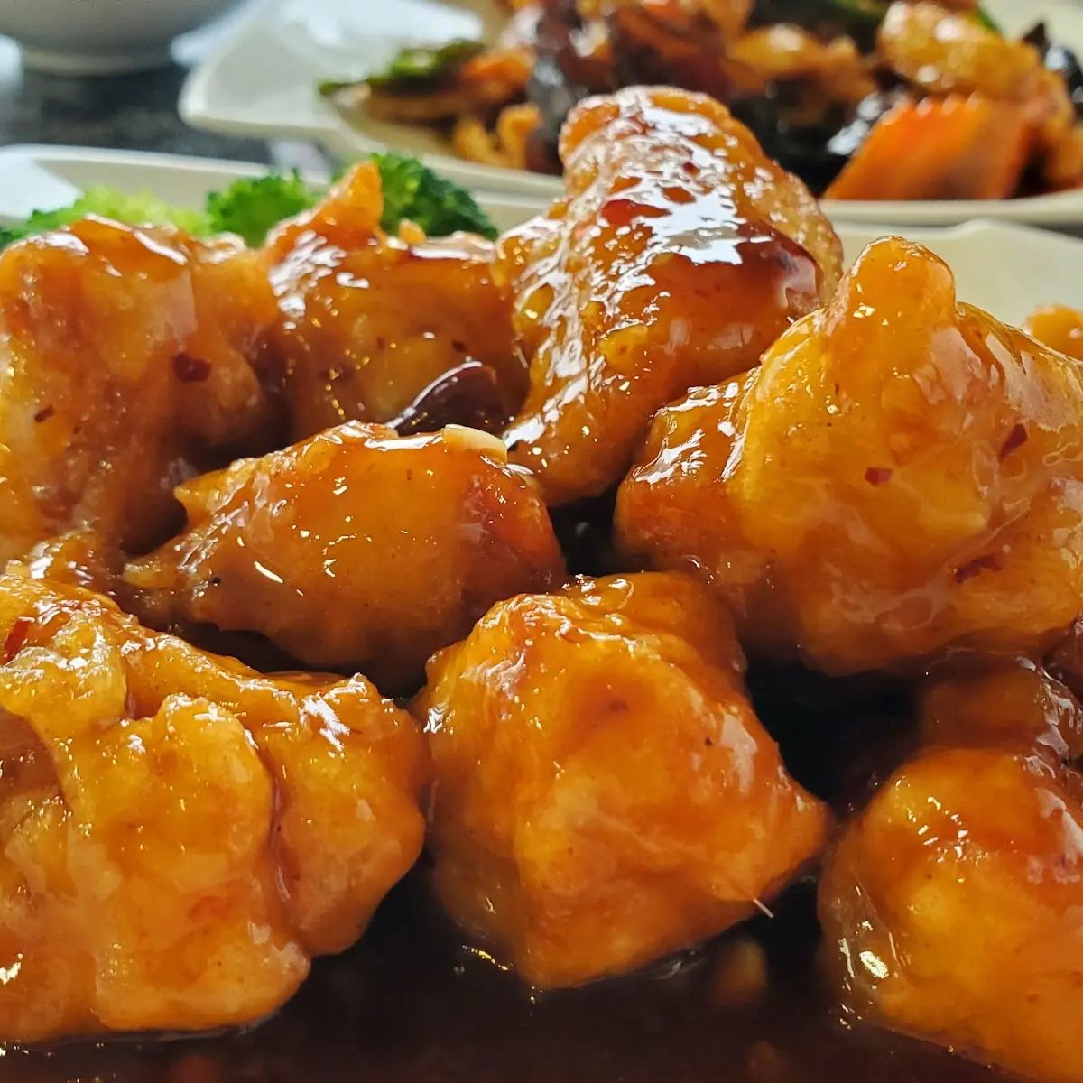 Orange Chicken with Broccoli