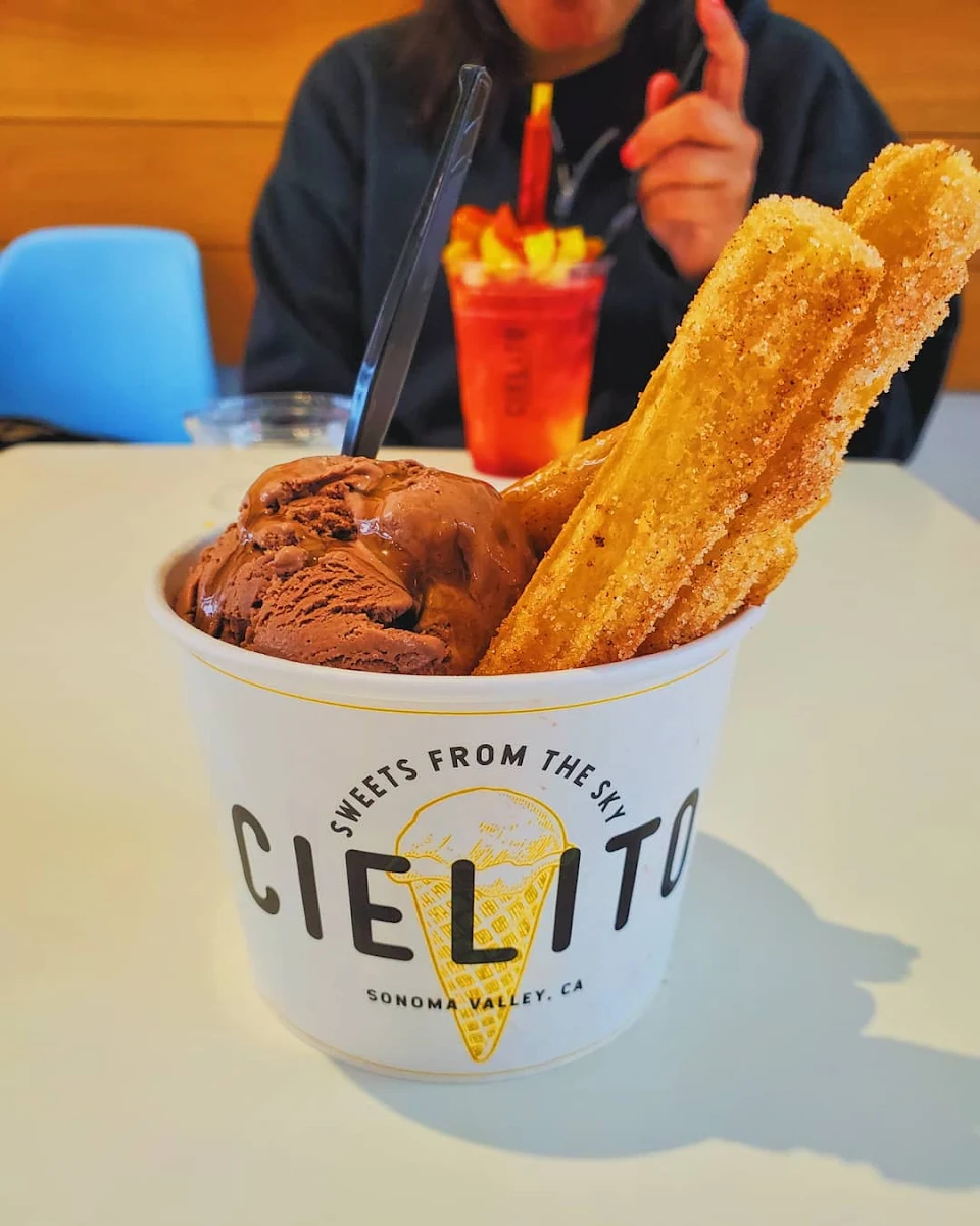 Churro Sundae