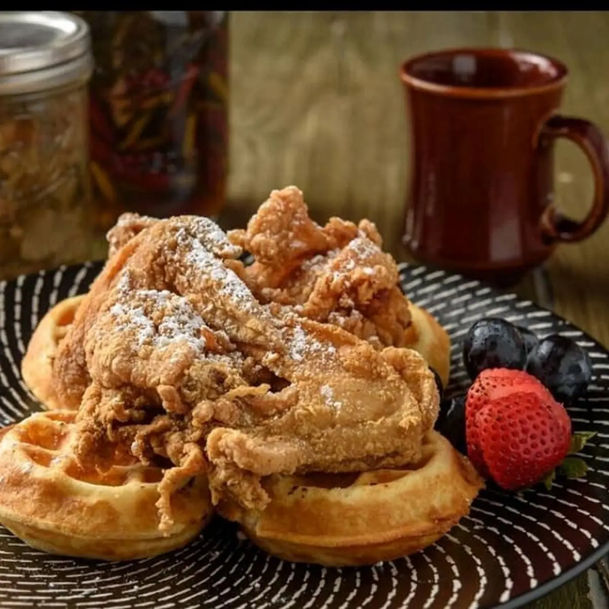 Chicken and Waffles
