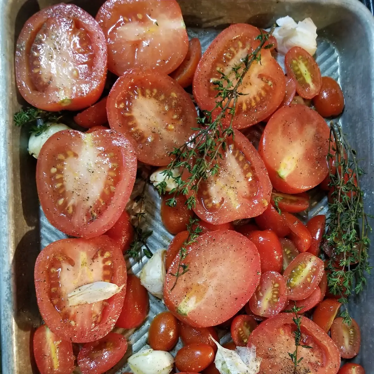 Roasted Tomato Basil Soup