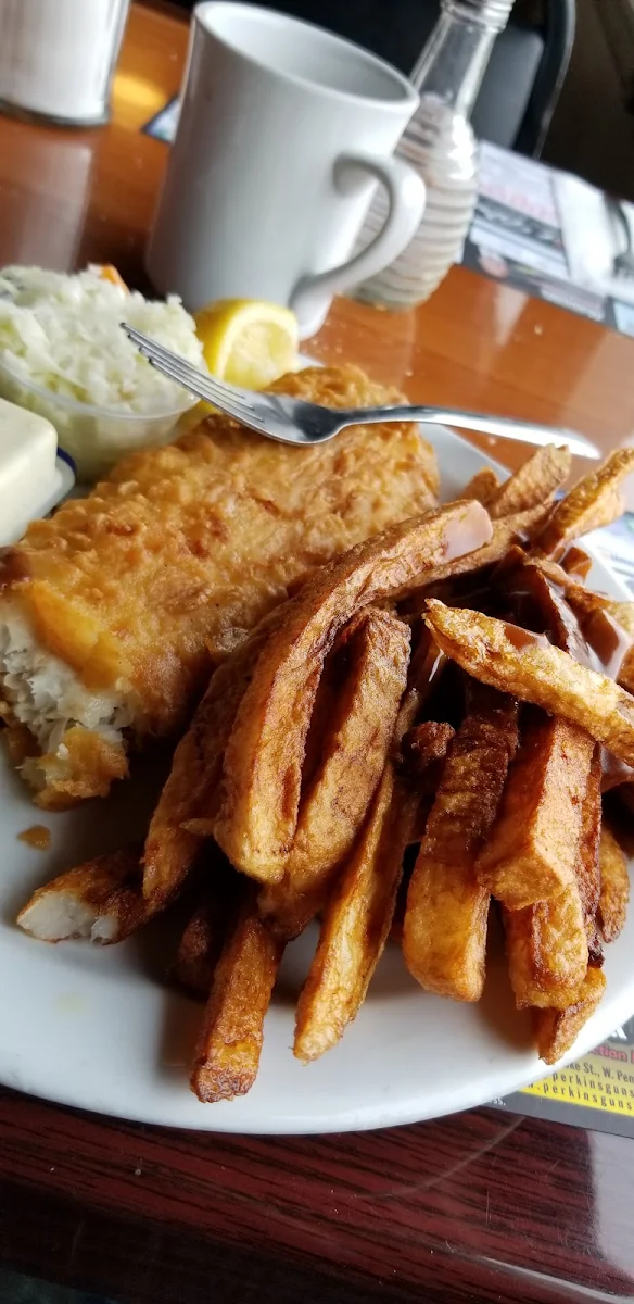 Fish and Chips, J & A Bowers Restaurant