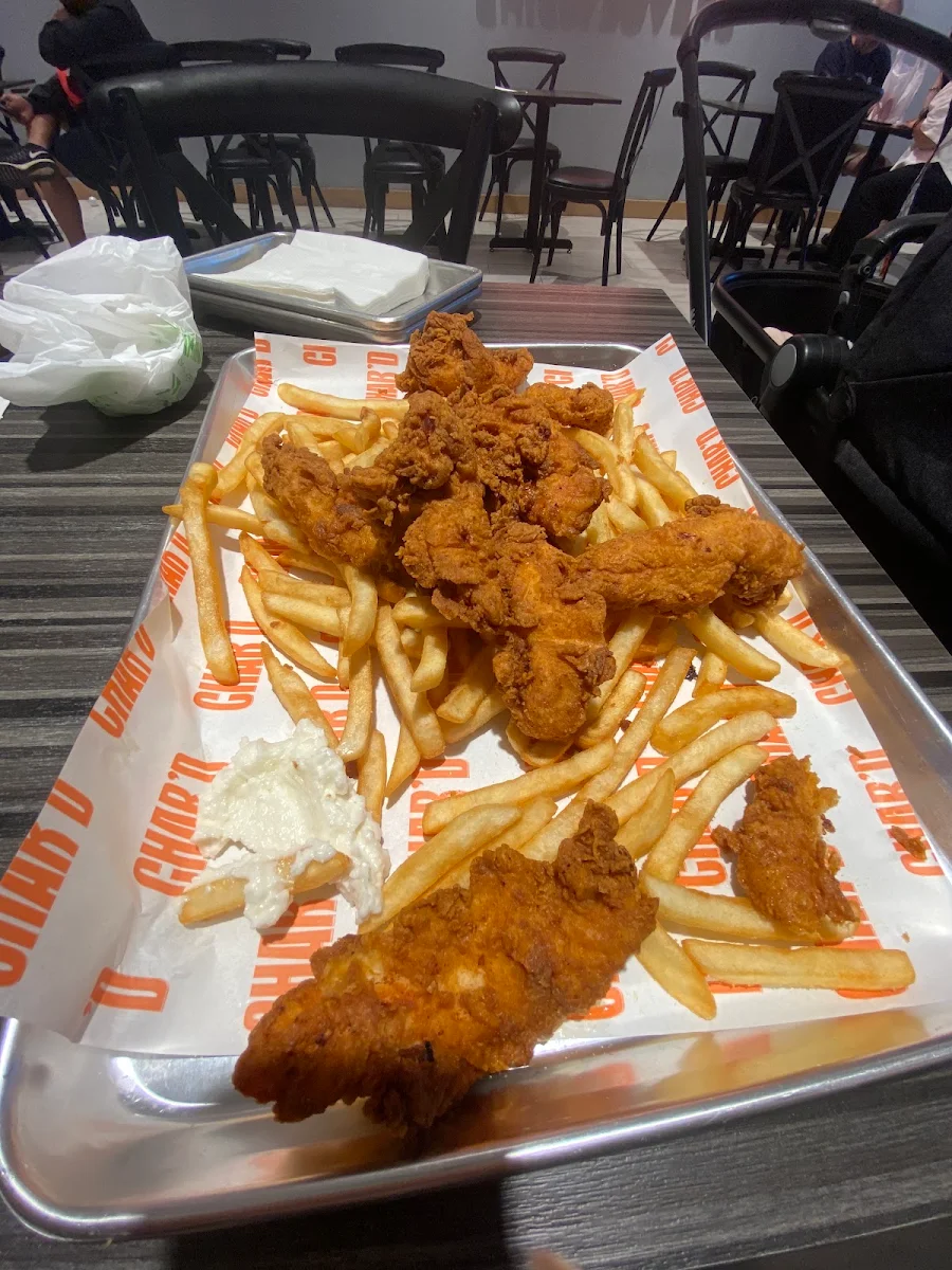 Chick & Sticks, Char'd Chicken St Clair