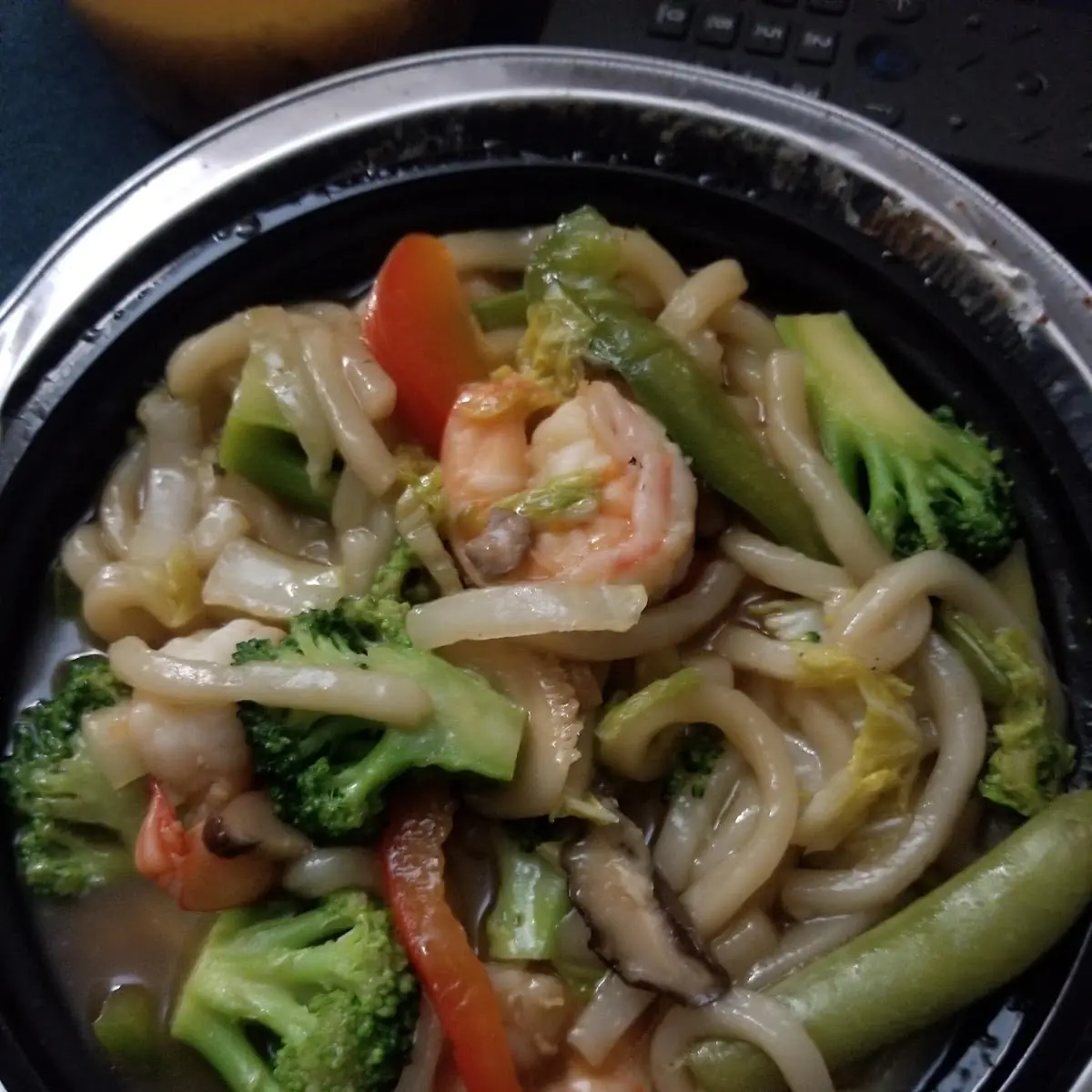 Shrimp Yaki Udon