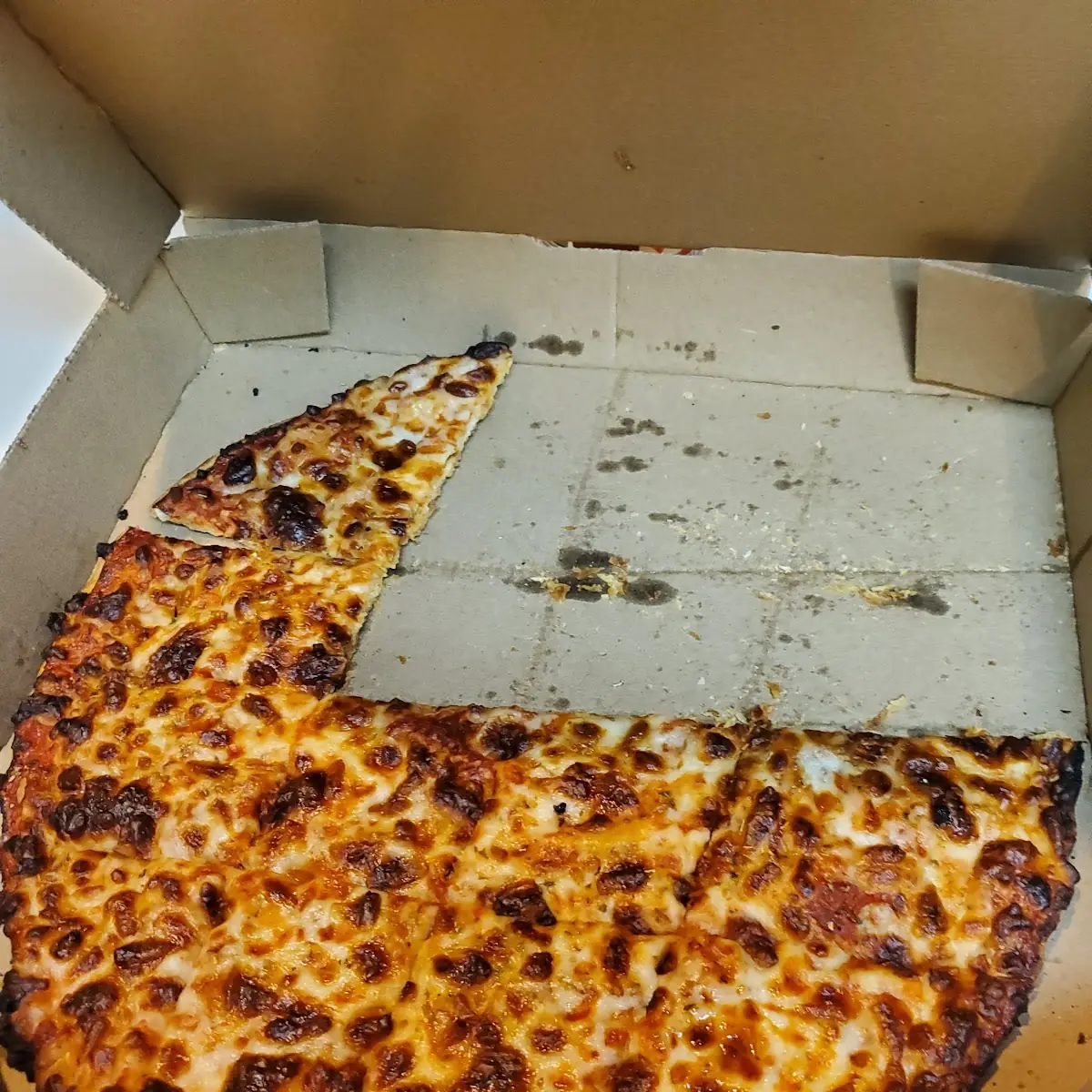 Cheese Pizza Thin Crust Pizza
