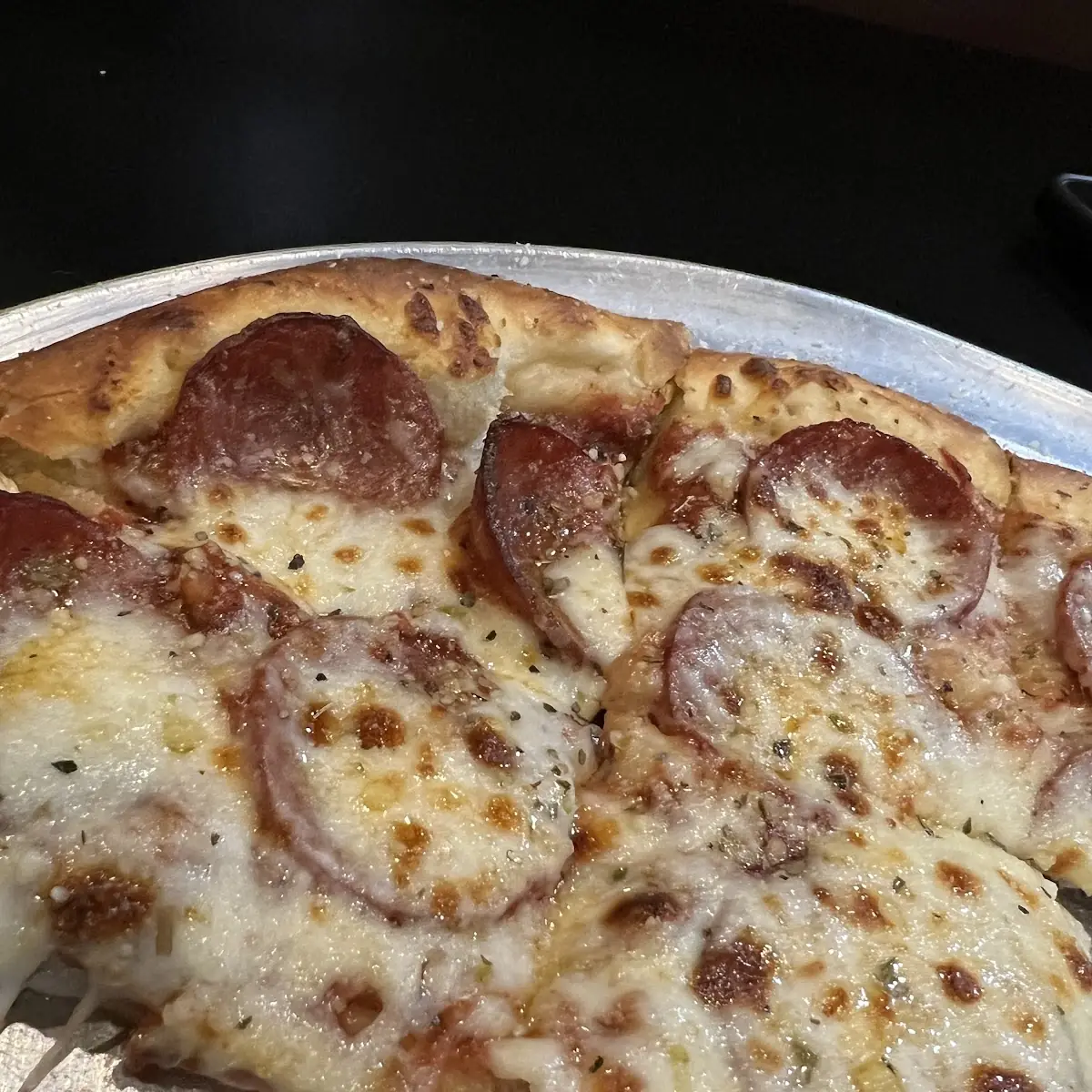 Sicilian Pepperoni Pizza