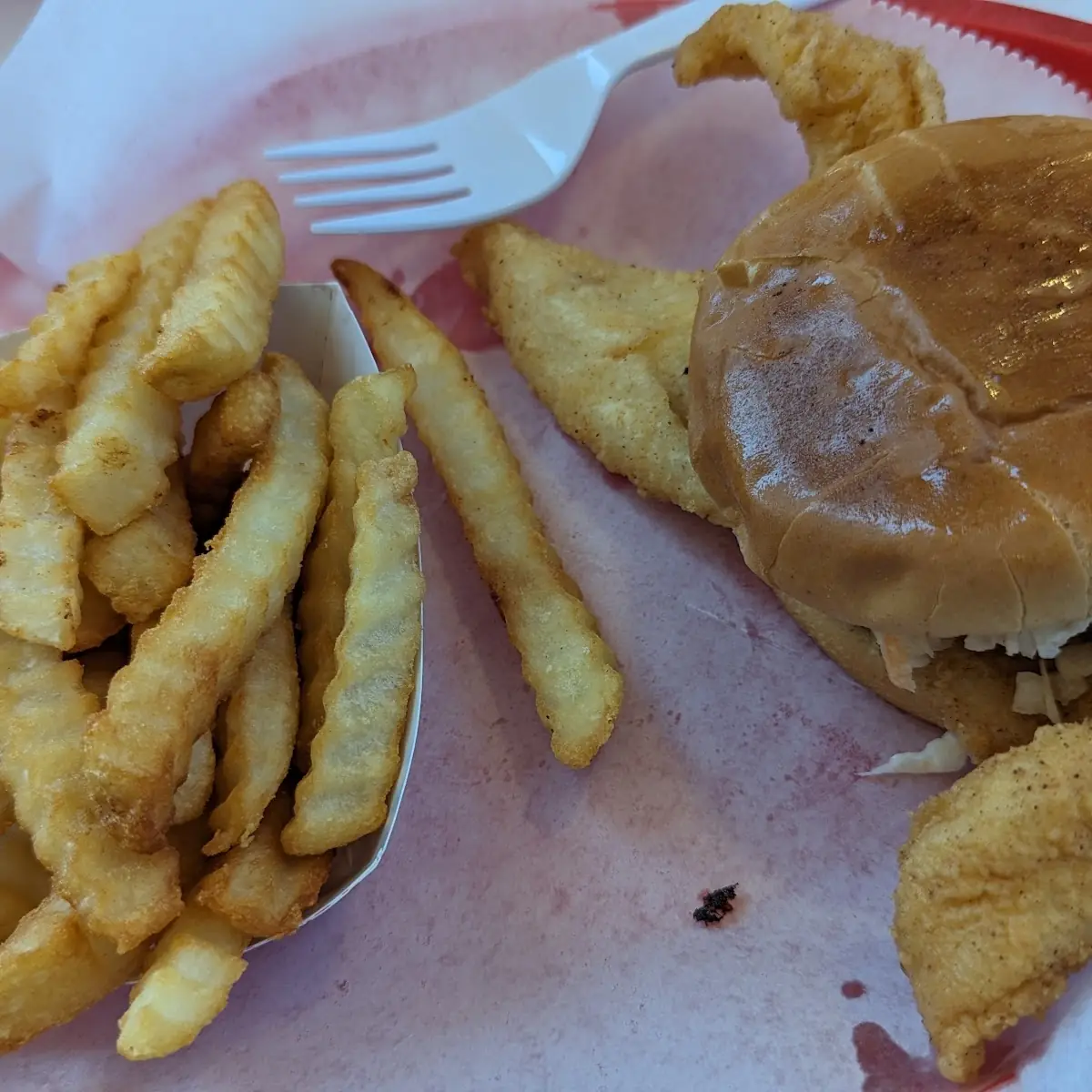 Crispy Fried Catfish Sandwich
