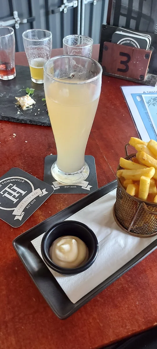 Beer Battered Fries with Aoli