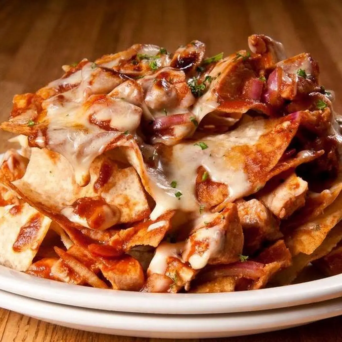 BBQ Chicken Nachos