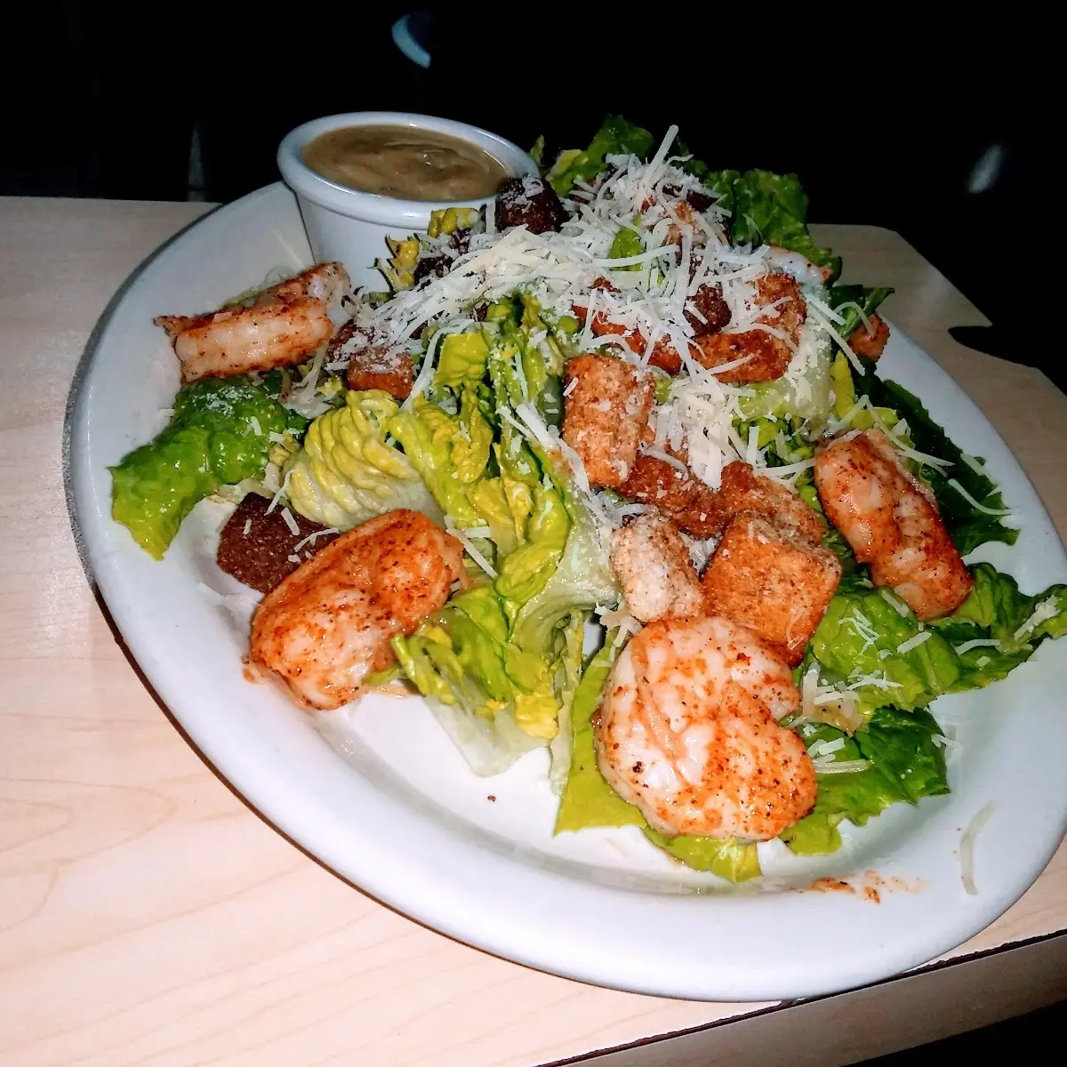 Shrimp Caesar Salad