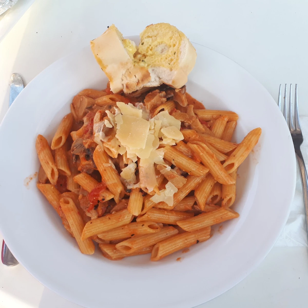 Con Pollo Penne, St. George Bakehouse Café Pizzeria
