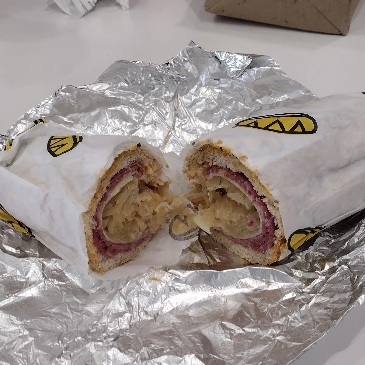 Reuben on Wheat