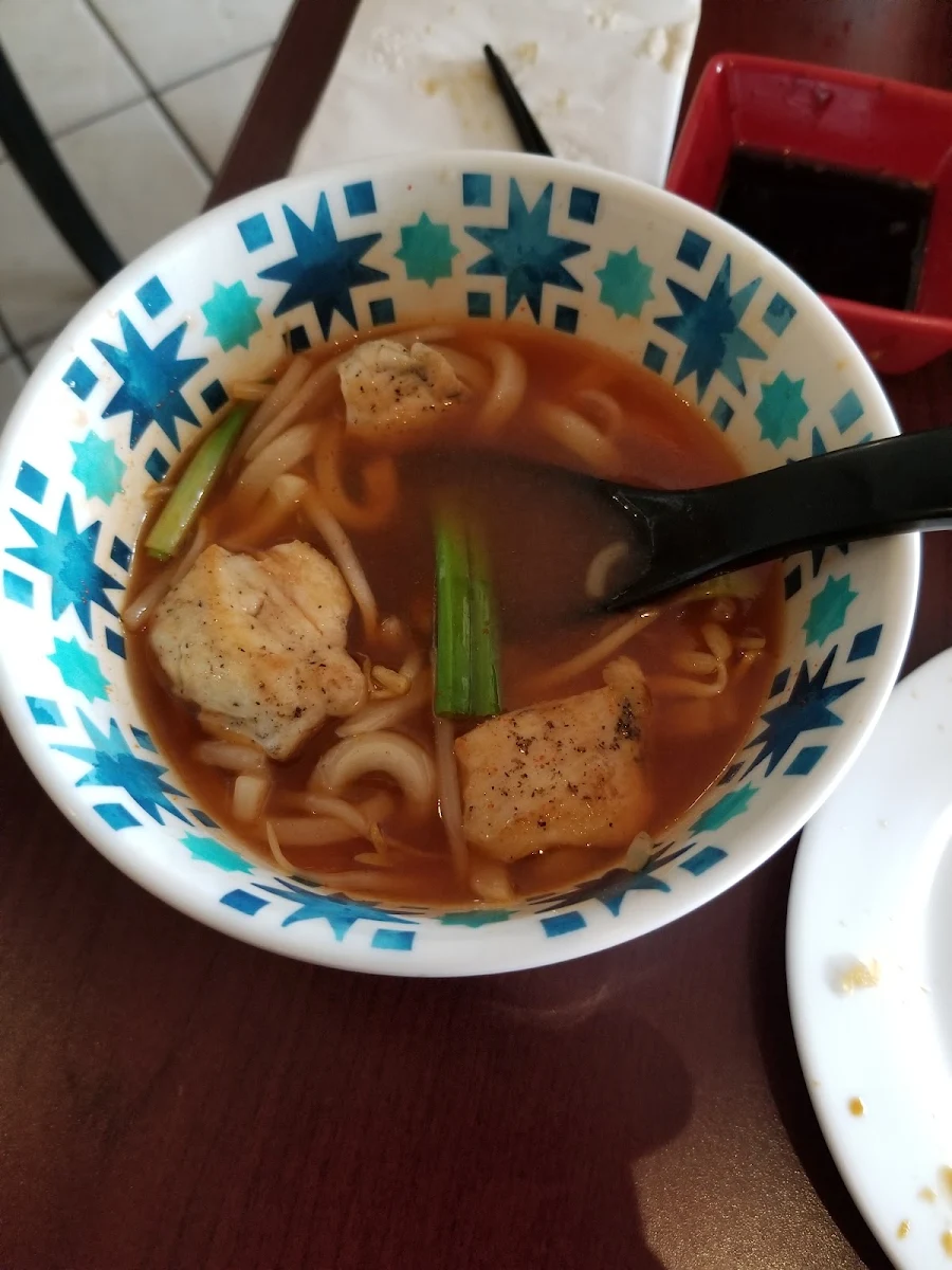 Spicy Chicken Udon, Boaz Restaurant