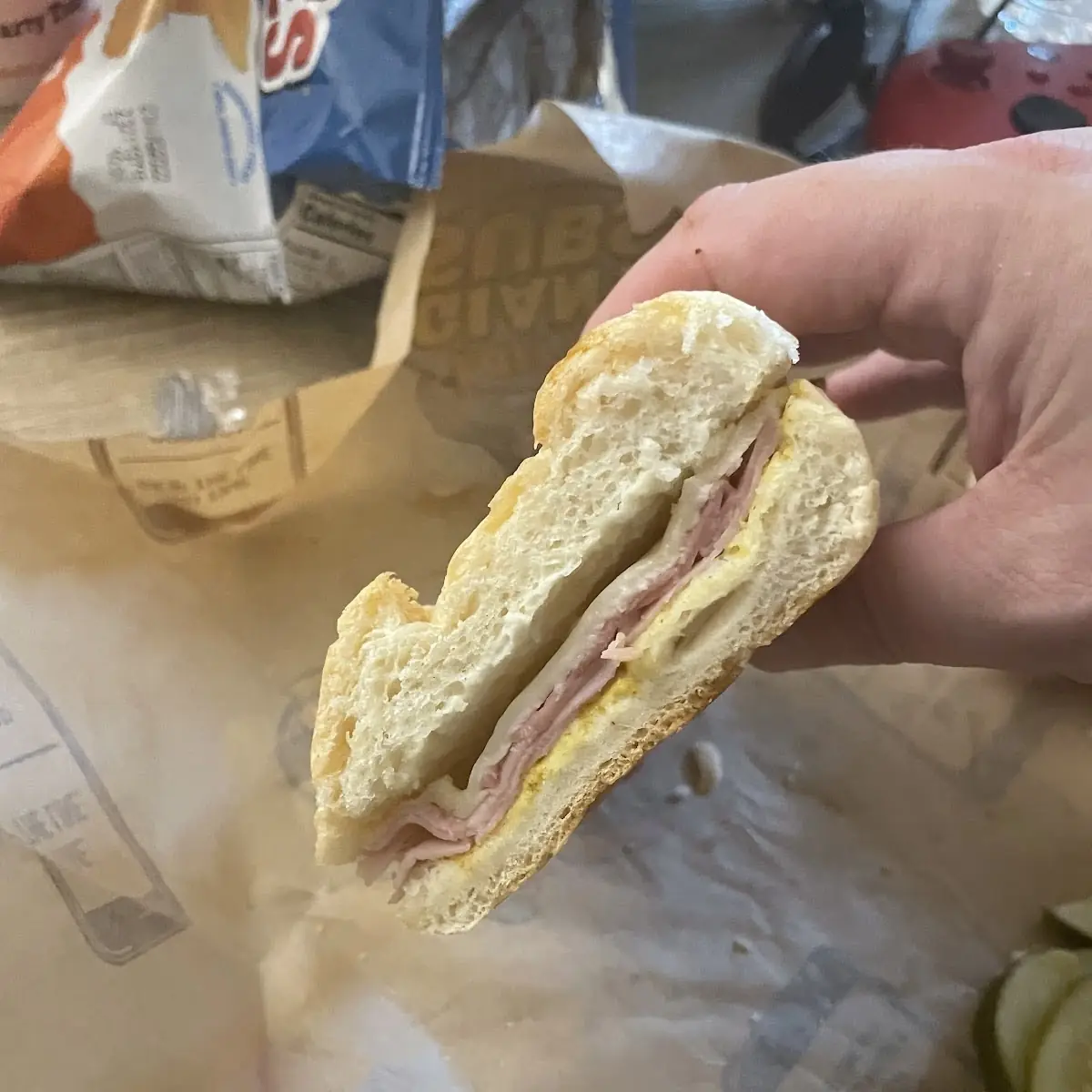 Ham Egg and Cheese