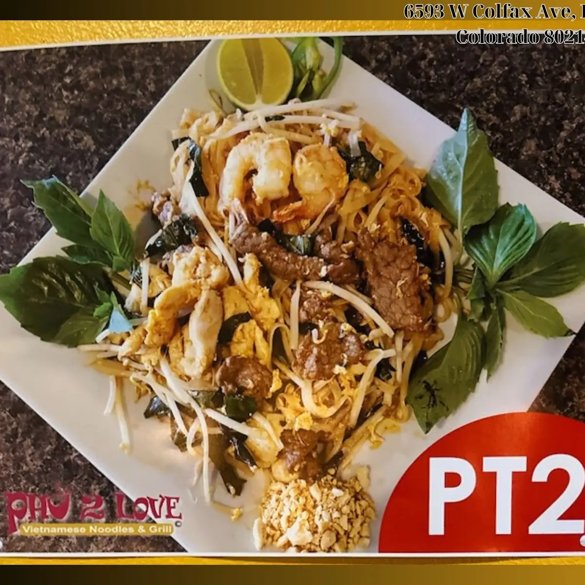Combination Pad Thai