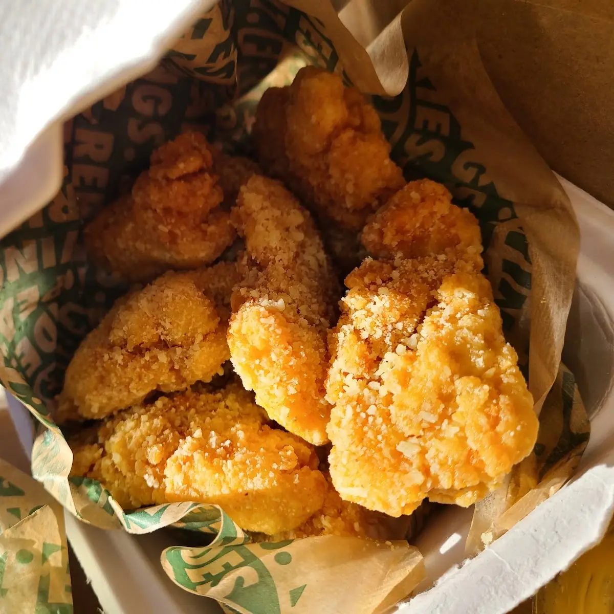 Garlic Parmesean Boneless Wings