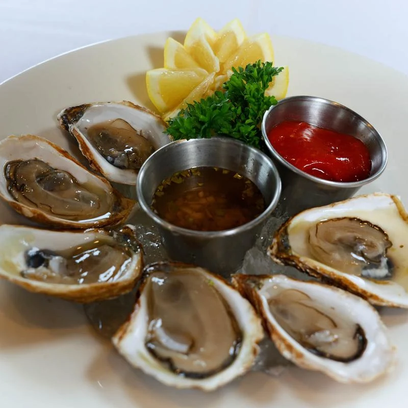 Fresh Oysters on a Half Shell