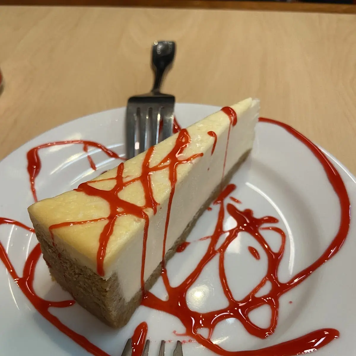 Mango Raspberry Cheesecake