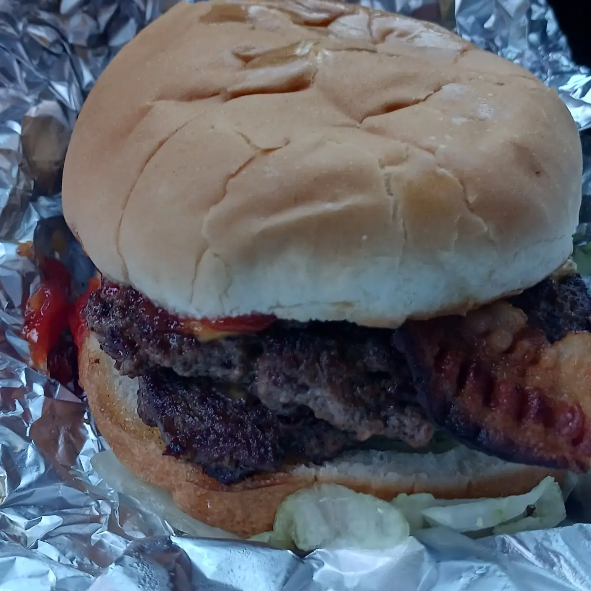 Bacon Double Cheeseburger