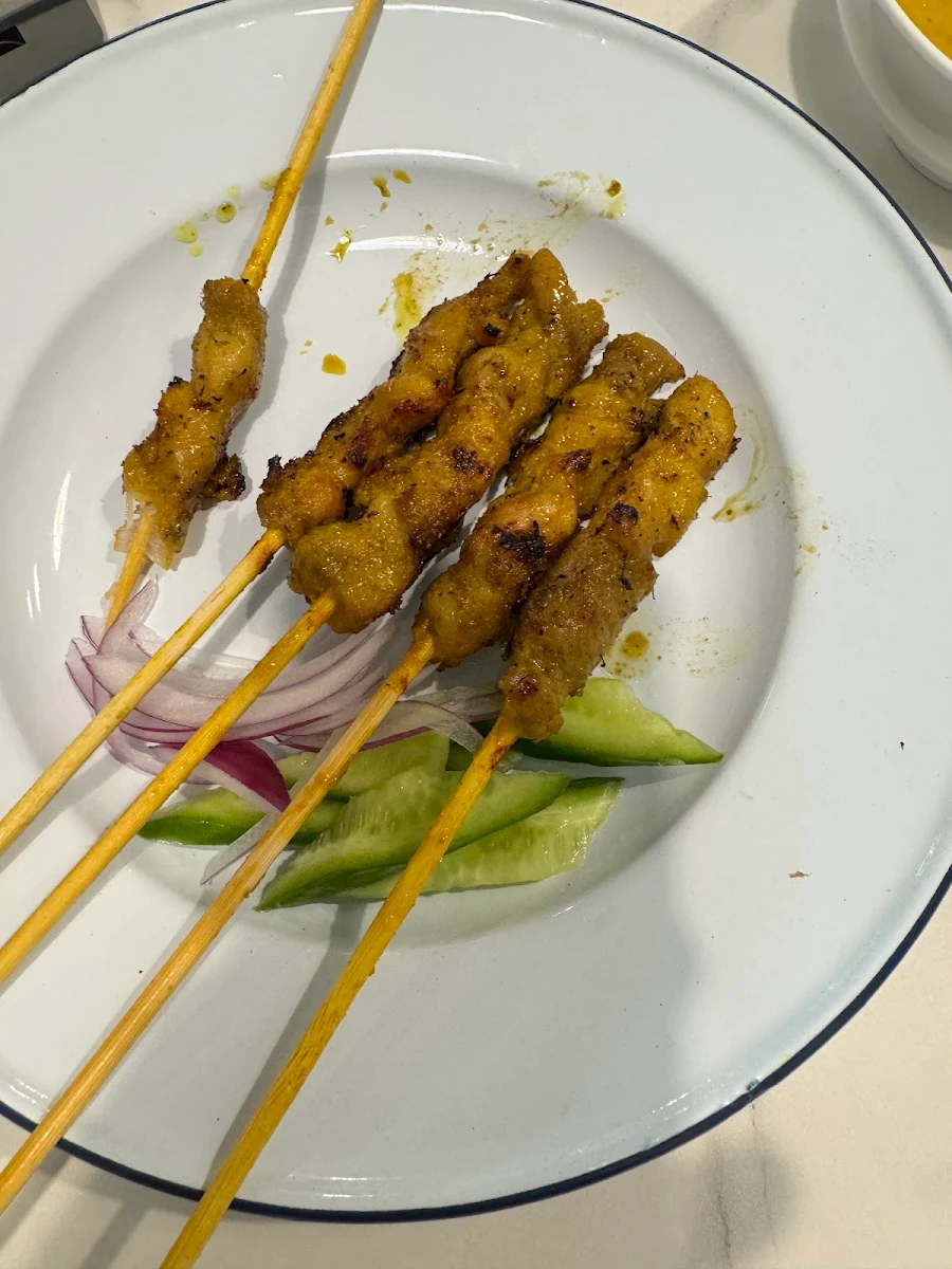 Beef and Chicken Satay, POPO Gourmet