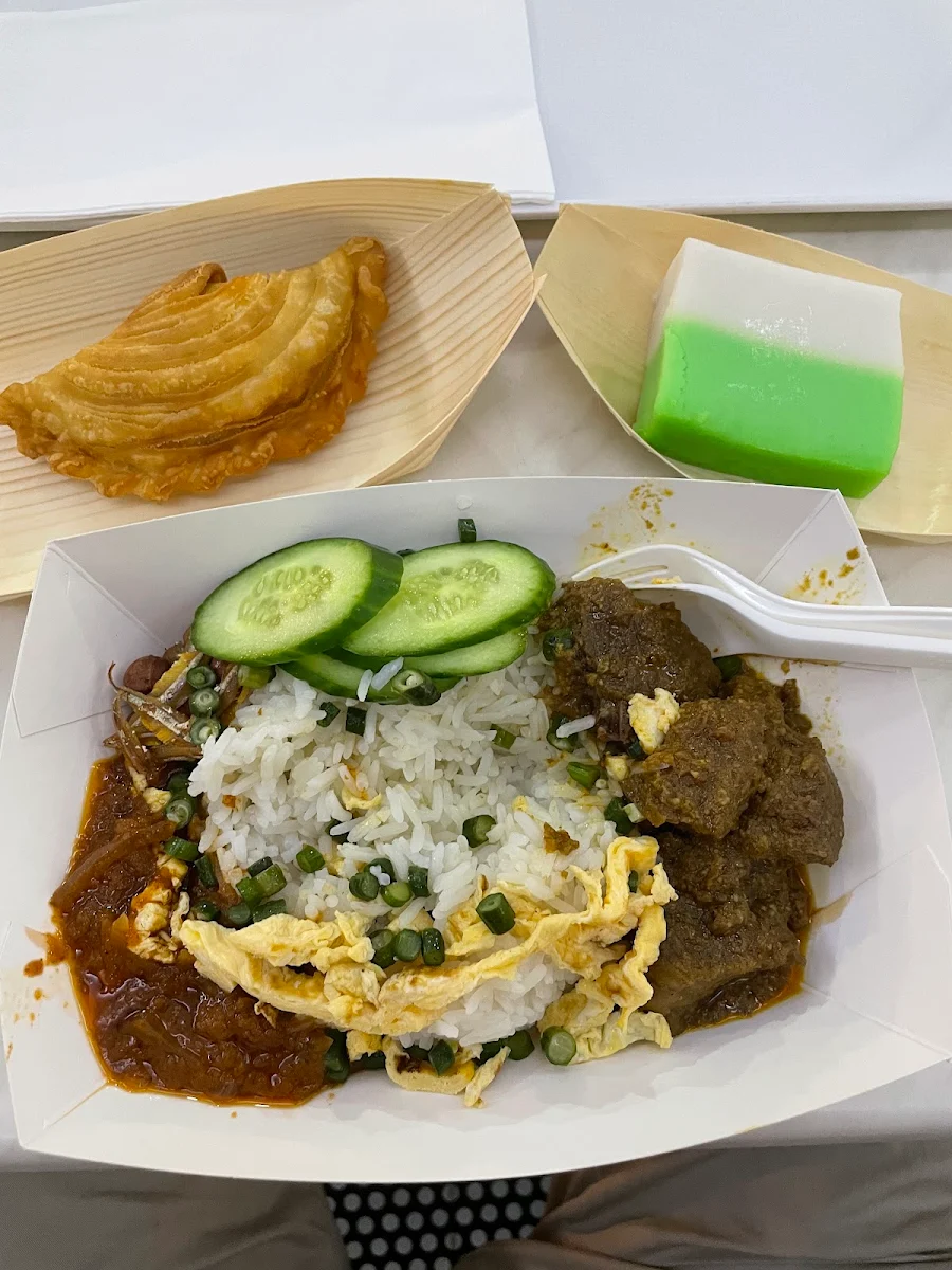 Nasi Lemak Beef Rendang, POPO Gourmet