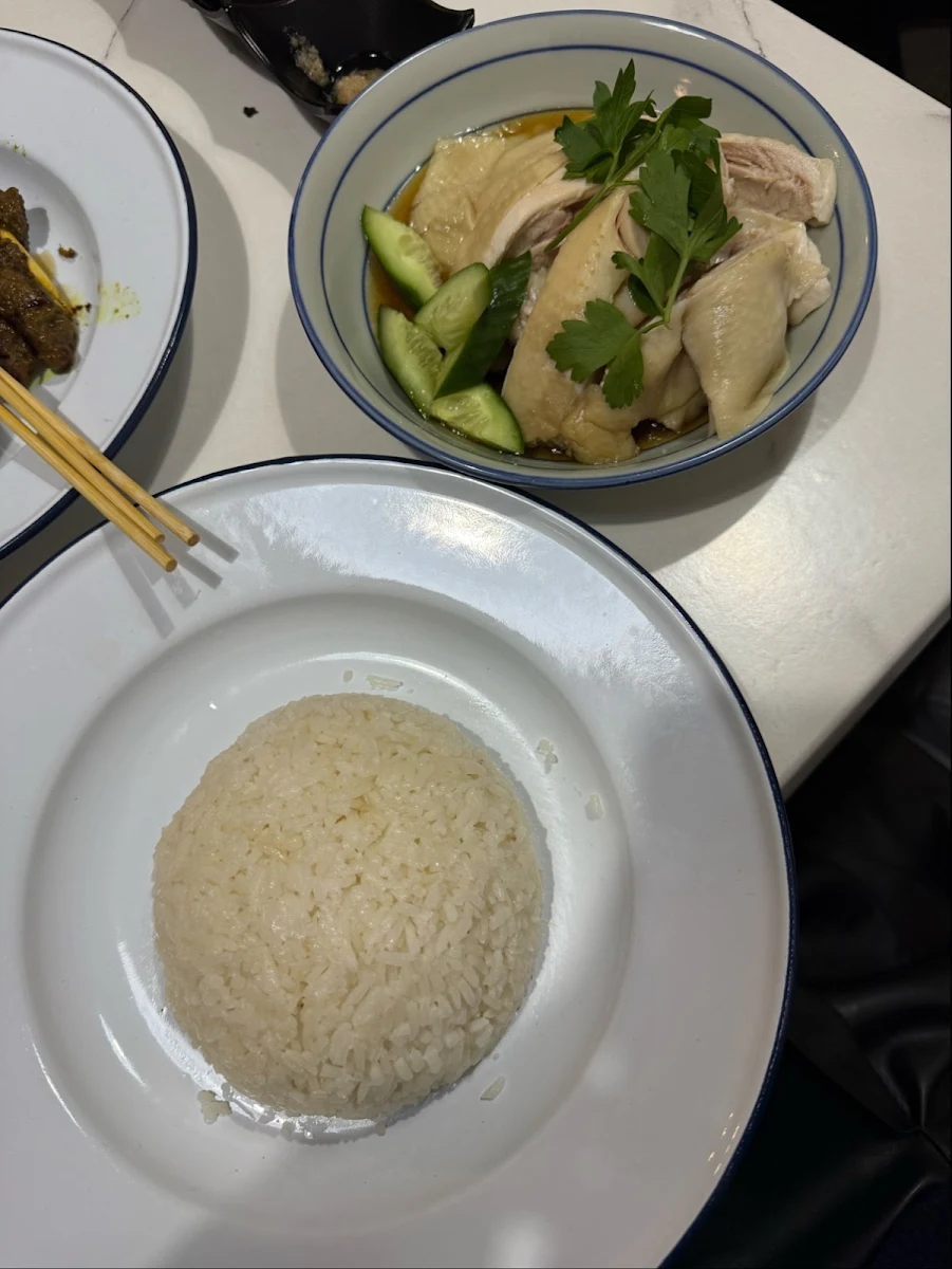 Steamed Hainanese Chicken Rice, POPO Gourmet