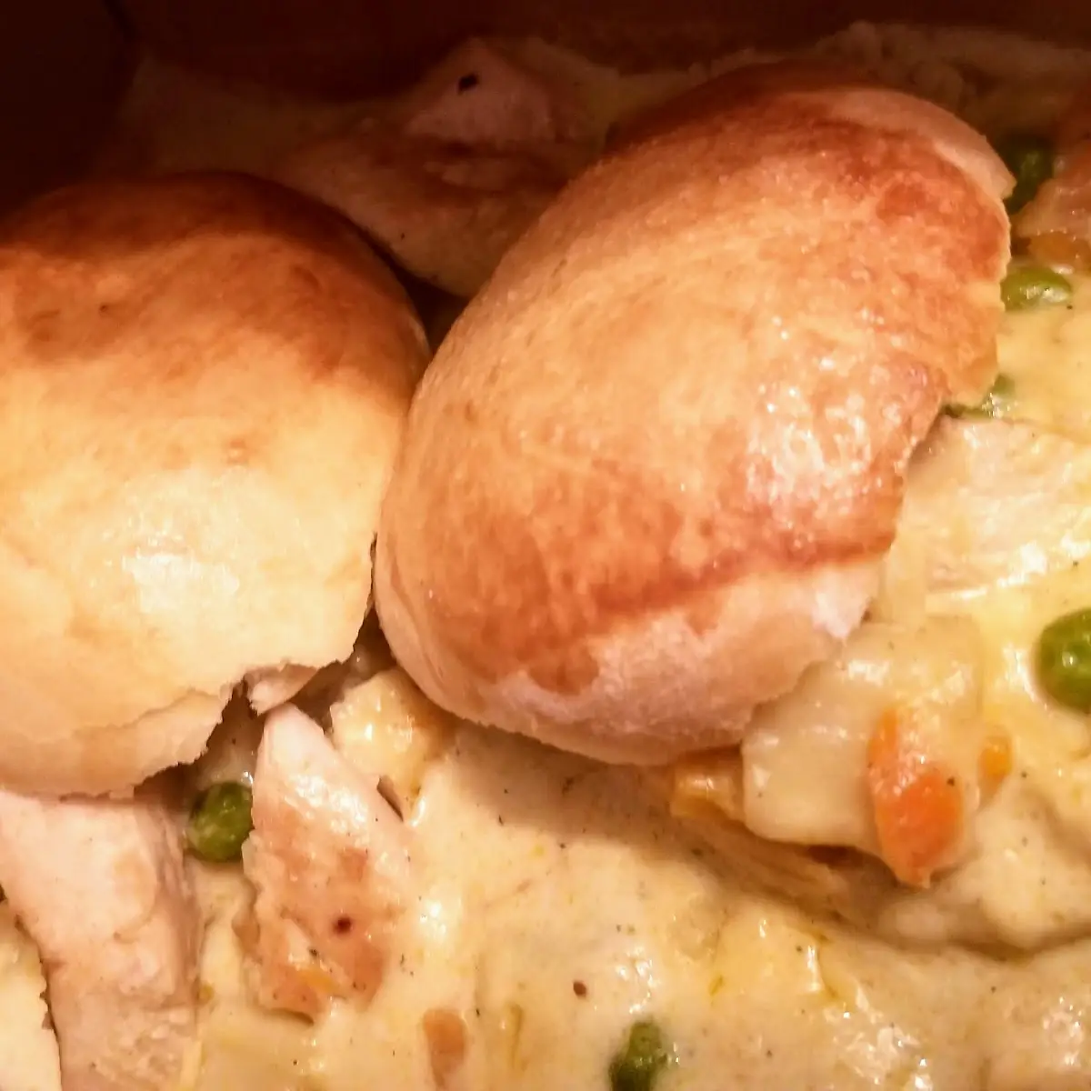 Biscuit Chicken Pot Pie
