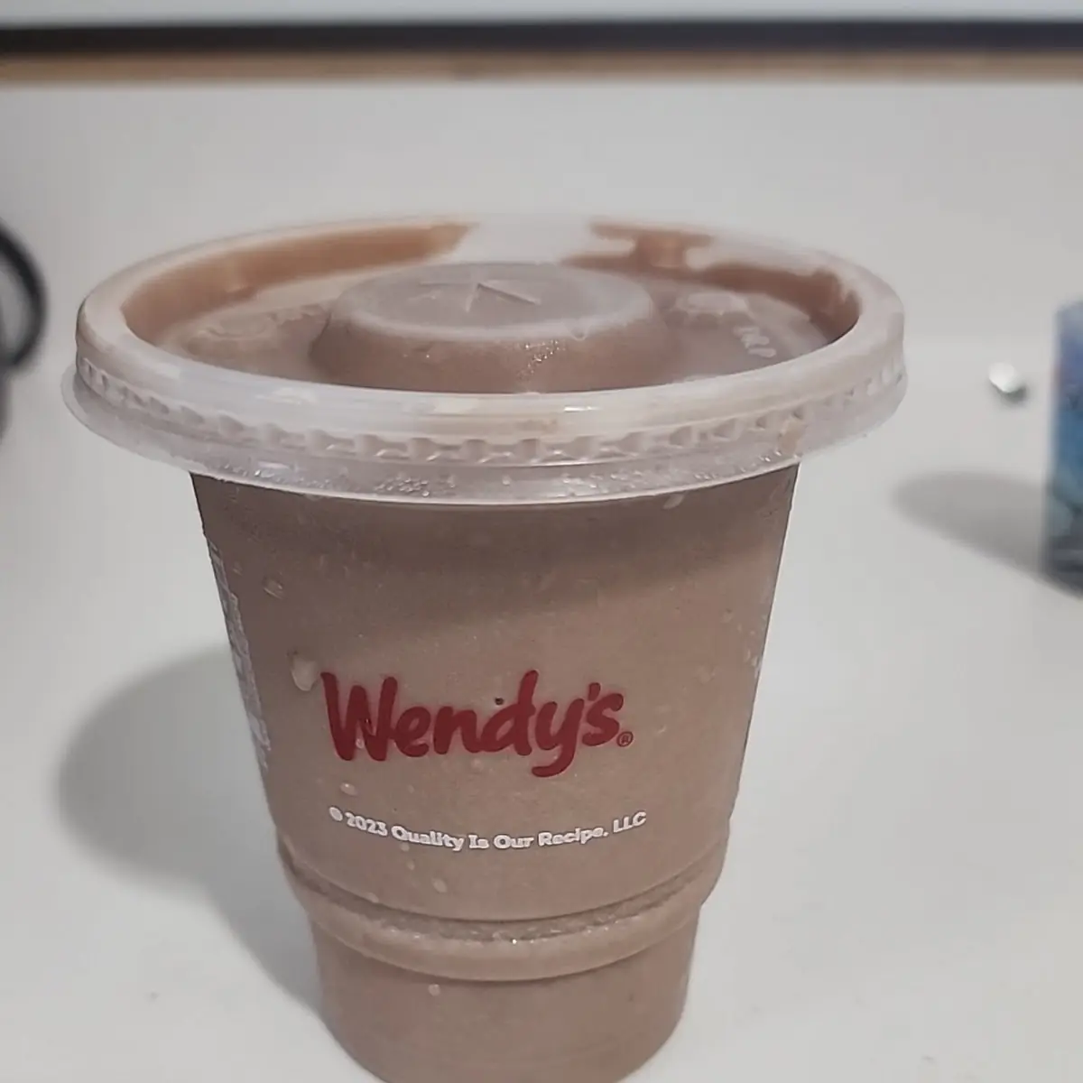 Chocolate Frosty not What I Ordered