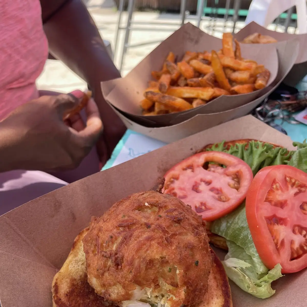 Crab Cake Sandwich