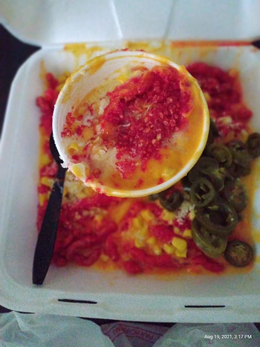 Hot Cheetos Elote