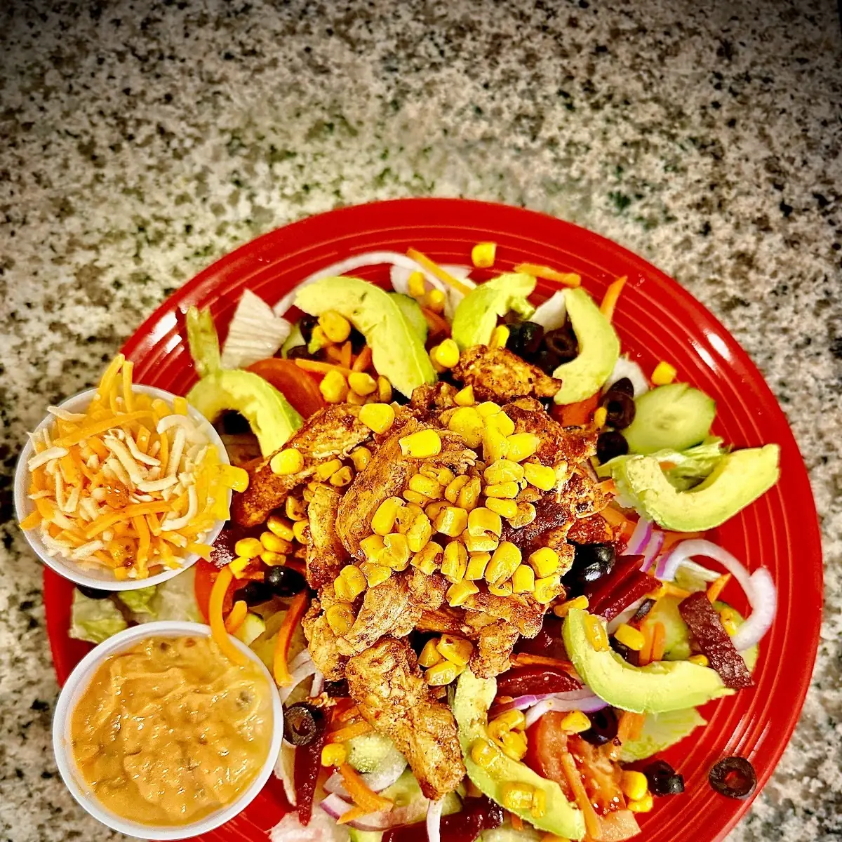The Beast Salada with Grilled Chicken