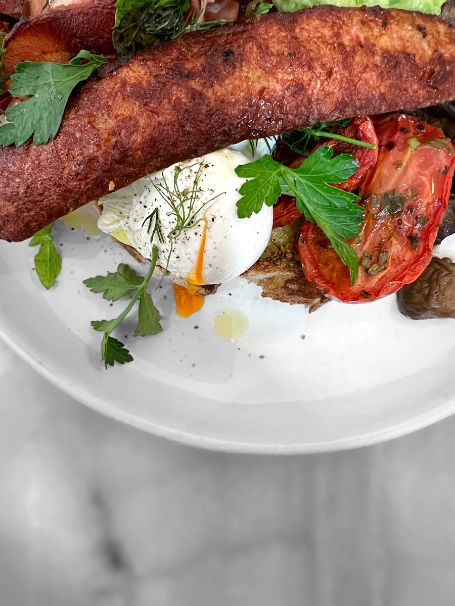 Avocado Poached Eggs, Heritage Wall