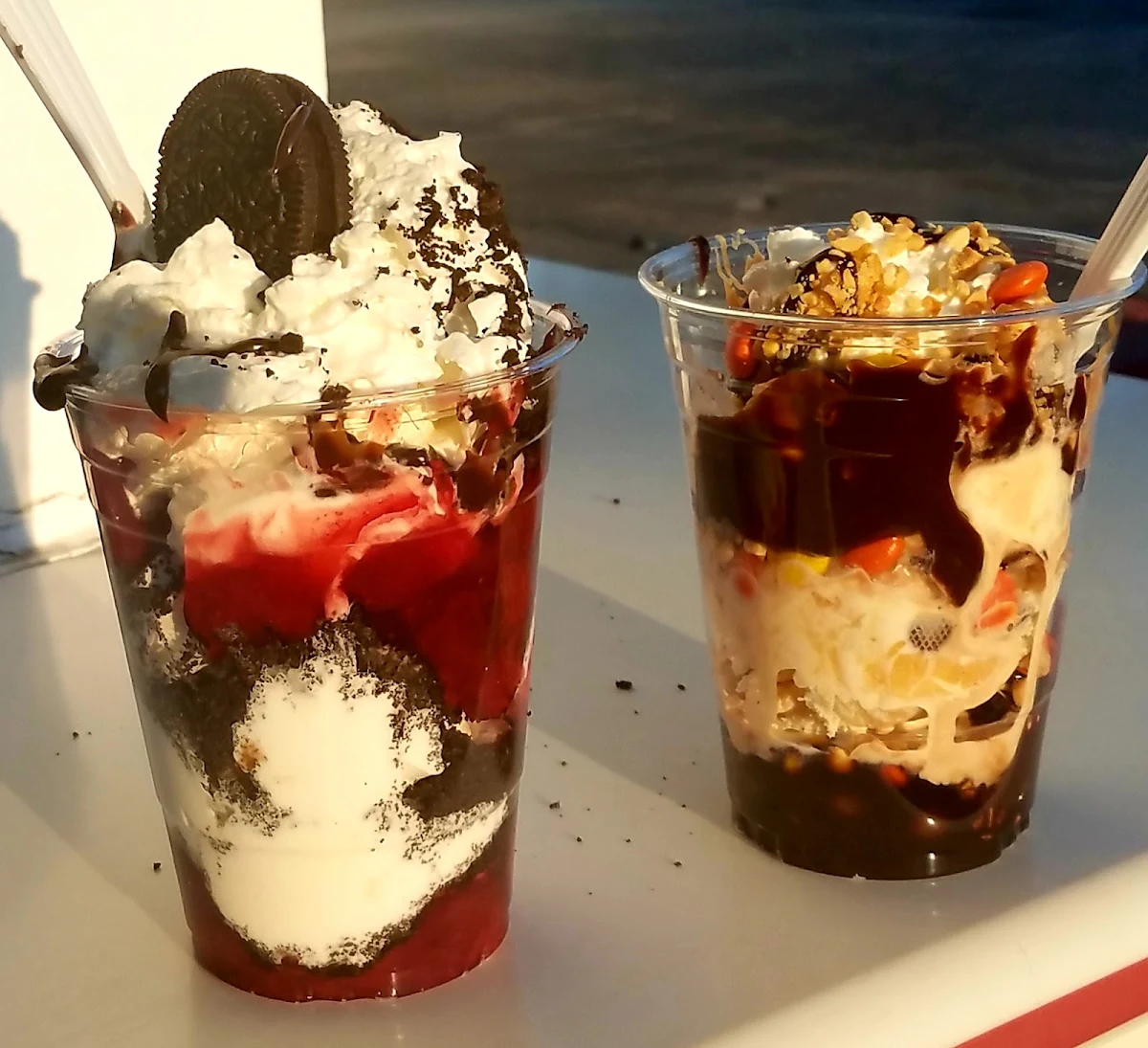 Strawberry and Peanut Butter Stackers