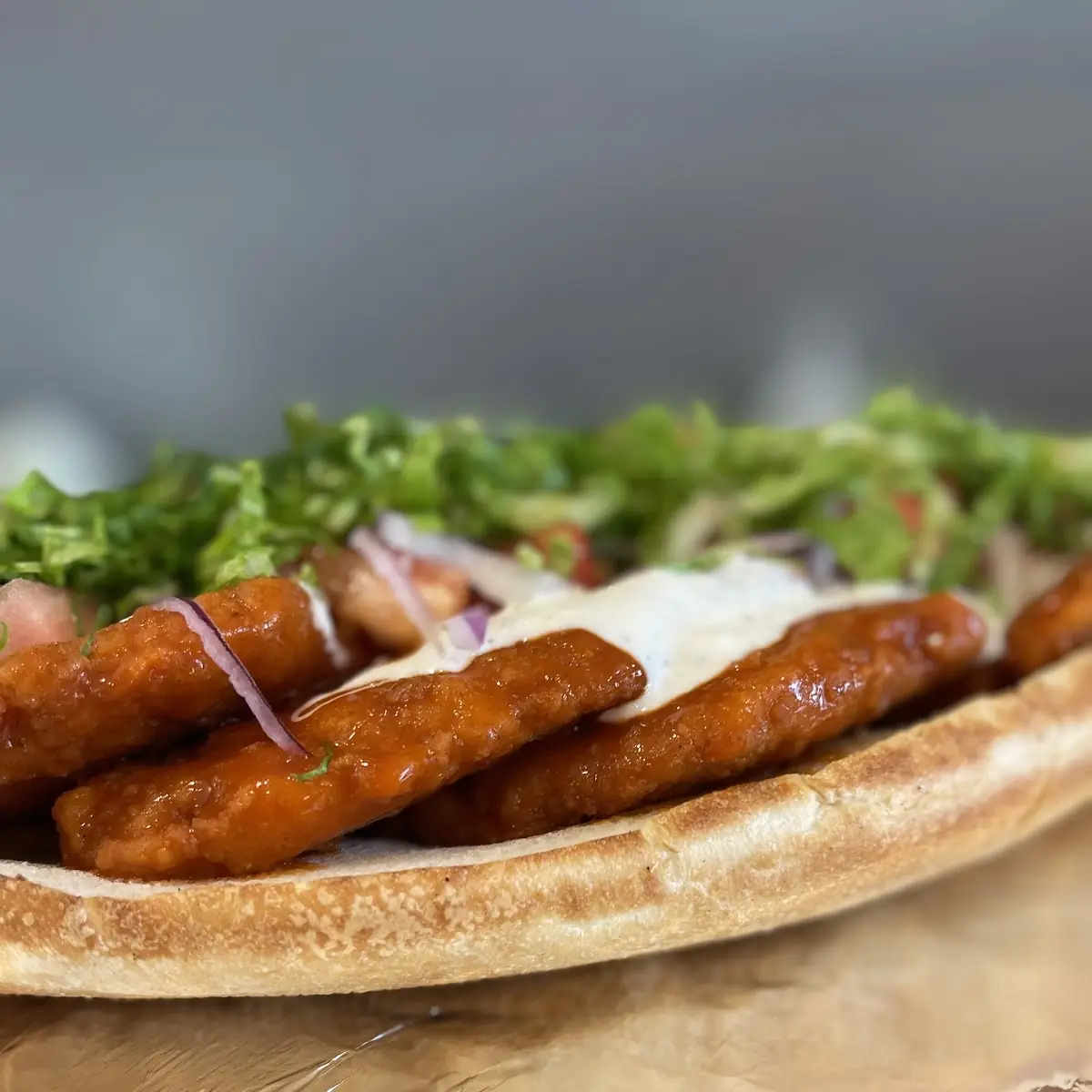 Upaste Special Buffalo Chicken Sub